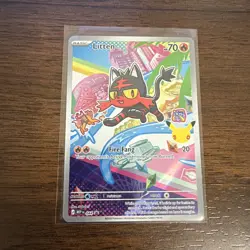 Pokemon MEP 043 Rowlet 044 Litten 045 Popplio First Partners 30th Anniversary - Image 2
