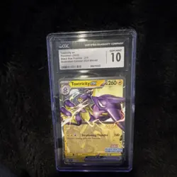 Pokemon Graded Card Lot Toxtricity ex, Ho-Oh ex, Roaring Moon, Abra - Image 2