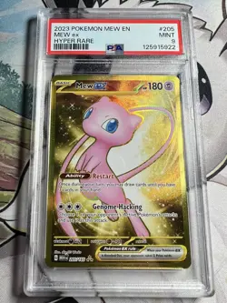 PSA 9 Pokemon TCG | Scarlet & Violet 151 | Mew EX 205/165 Holo Hyper Rare - Image 1