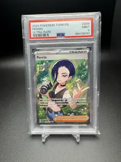 Pokemon TCG - Perrin 209/167 - Twilight Masquerade - PSA 9 - Image 1