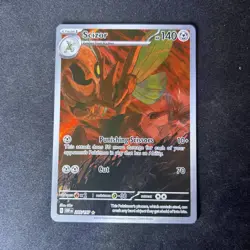 Pokemon Scizor 205/197 Illustration Rare Full Art Holo 140 HP Obsidian Flames - Image 1