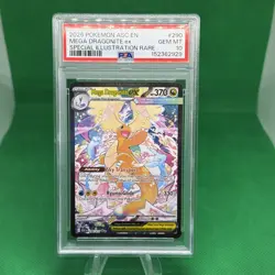 2026 POKEMON ASCENDED HEROES SPECIAL ILLUSTRATION RARE MEGA DRAGONITE EX PSA 10 - Image 1