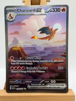 Pokemon TCG - S&V 151 - 199/165 Charizard ex - Special Illustration Rare - NM/M - Image 1