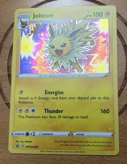 Jolteon SWSH094 Holo Promo Sword & Shield Promo Pokemon NM - Image 1