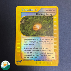 2002 Pokemon Aquapolis | Healing Berry | Reverse Holo | #125/147 - Image 1