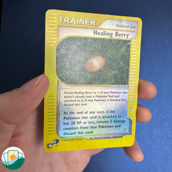 2002 Pokemon Aquapolis | Healing Berry | Reverse Holo | #125/147 - Image 3
