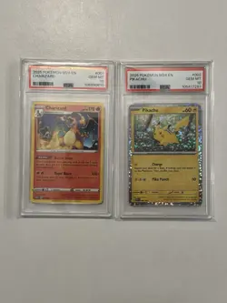 PIKACHU 002/015 - 2025 POKEMON M24 EN-MCDONALD'S COLLECTION, CHARIZARD PSA 10. - Image 1