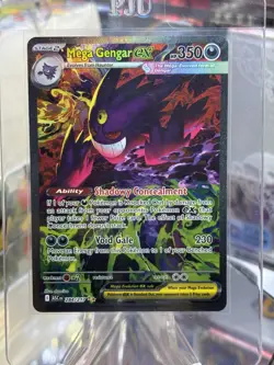 Pokemon TCG Ascended Heroes Mega Gengar EX SIR English 284/217 - Image 1