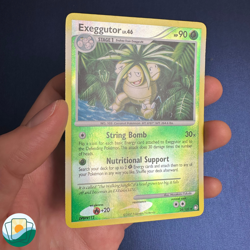 2007 Pokemon Mysterious Treasures | Exeggutor LV.46 | Reverse Holo | #24/123 - Image 3