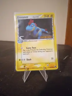 Pokemon Croconaw 27/101 Dragon Frontiers Delta Species Reverse Holo MP - Image 1