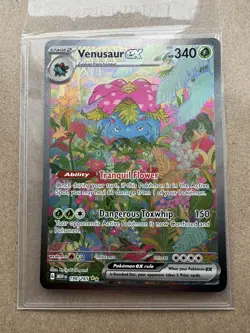 Venusaur EX 198/165 SIR Scarlet & Violet 151 English Pokemon TCG | See pics! 🪷✨ - Image 2