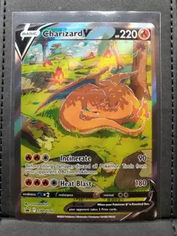 Charizard V SWSH260 - Black Star Promo Full Art Holo Pokemon TCG NM - Image 1