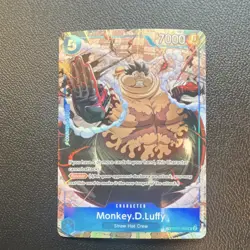 One Piece Monkey.D.Luffy OP11-058 treasure rare *READ DESCRIPTION* - Image 1