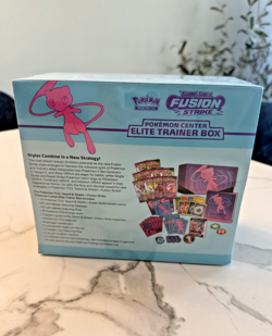 Fusion Strike Pokemon Center ETB Elite Trainer Box Brand New Sealed - Image 2