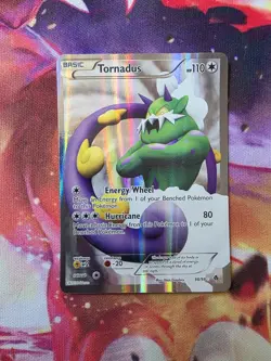 Pokemon Tornadus 98/98 Full Art 2011 Black & White Emerging Powers - Image 2