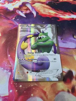 Pokemon Tornadus 98/98 Full Art 2011 Black & White Emerging Powers - Image 3