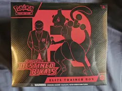 Pokemon Destined Rivals Elite Trainer Box ETB Sealed - Image 1