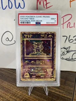 Ancient Mew Promo – PSA 9 Mint – Pokemon The Movie 2000 - Image 1