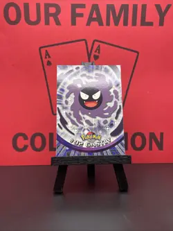 Gastly 92 Topps Series 2 TV Animation Edition Blue Logo 2000 Pokemon NM - Image 1