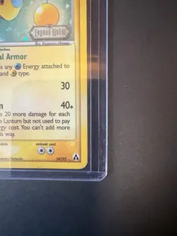 Vintage Pokemon TCG Lanturn Legend Maker Reverse Holo Stamped 19/92 MP 1/2 Swirl - Image 5