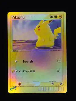 Pikachu 72 Reverse Holo Pokemon Sandstorm 2003 LP 🔥🔥🔥 - Image 1
