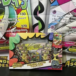 Pokemon TCG Ascended Heroes Poster Collection Mega Lucario Promo Box - Image 1