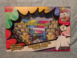 Pokemon Ascended Heroes Premium Poster Collection Mega Gardevoir - New & Sealed - Image 1