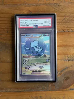 Pokemon TCG Mew ex Paldean Fates 232/091 - PSA 10 - Image 1