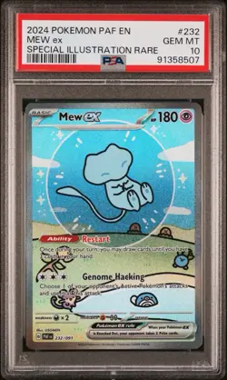 Pokemon TCG Mew ex Paldean Fates 232/091 - PSA 10 - Image 2