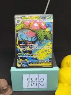 Pokemon Mega Venusaur EX 155/132 Full Art Mega Evolution Near Mint NM - Image 1