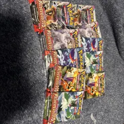 Paldea Evolved Scarlet And Violet Pokemon TCG 10 Pack Booster Packs - Image 1