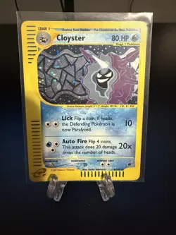 Expedition Base Set Cloyster 42/165 Rare Pokemon Reverse Holo - Image 1