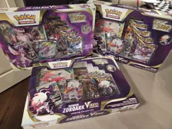 Pokemon TCG - Hisuian Zoroark VSTAR Premium Collection Box Palkia Vstar X3 - Image 1