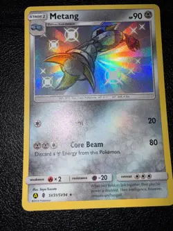 METANG SV31/SV94 RARE SHINY HIDDEN FATES SHINY VAULT POKEMON NM - Image 1