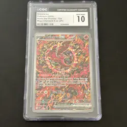 Pokemon Oricorio EX 024 Promo Mega Charizard EX UPC CGC 10 Gem Mint - Image 1