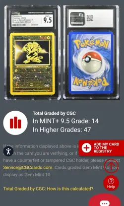 ✨2003 Pokemon Electabuzz Best Of Game Promos #1 WINNER CGC 9.5 ~ Possible PSA 10 - Image 3