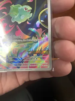 Pokemon TCG: Bulbasaur 133/132, (FULL ART) Mega Evolution HOLO STAMPED PROMO - Image 2