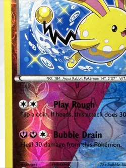 Pokemon Reverse Holo Azumarill XY - Steam Siege 77/114 - Image 2