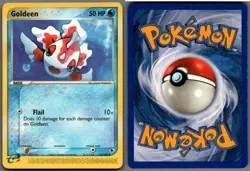 2003 Pokemon, EX Ruby & Sapphire #55/109 Goldeen, Common - Image 1