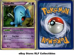 2010 Pokemon, HGSS Promos, #HGSS04 Wobbuffet, Holo Black Star Promo - Image 1