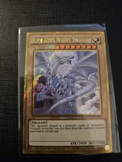 3x Blue-Eyes White Dragon Gold Secret Rare Playset MVP1-ENGV4 YuGiOh! NM - Image 5