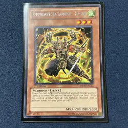 Legendary Six Samurai Kageki STOR-EN022 Storm of Ragnarok-1st Edition YuGiOh NM - Image 1