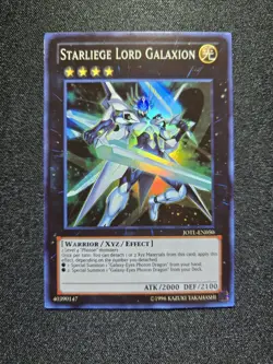 YuGiOh! Starliege Lord Galaxion - JOTL-EN050 - Super Rare - Unlimited - - Image 1