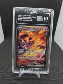 Pokemon Scarlet&Violet Team Rockets Moltres EX 2025 Destined Rivals Card 229/182 - Image 1