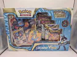 Pokemon Lucario VSTAR Premium Collection Box : New & Sealed : TCG Cards - Image 1