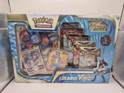 Pokemon Lucario VSTAR Premium Collection Box : New & Sealed : TCG Cards - Image 1