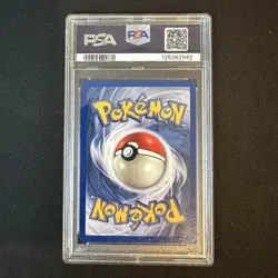 1999 1st Edition Zubat 57/62 Fossil Pokemon Card PSA 7 NEAR MINT - Image 2