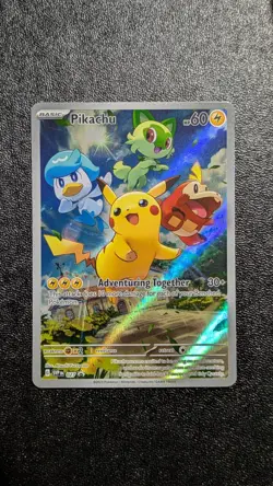 Lp Z Pikachu 027 Sv: Scarlet & Violet Promo Cards Holo - Image 1