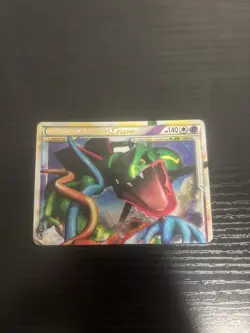 Pokemon Card Rayquaza & Deoxys Legend (Top) - 89/90 Holo - Moderately Played - Image 1