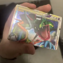 Pokemon Card Rayquaza & Deoxys Legend (Top) - 89/90 Holo - Moderately Played - Image 3